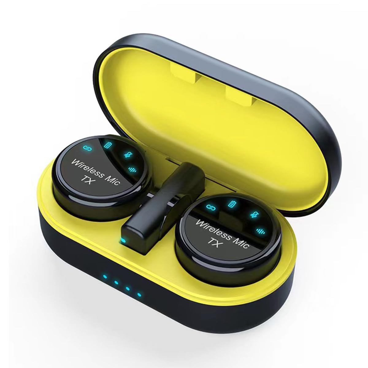 9 Parabrezza Microfono Lavalier Con Nastro Adesivo - Riduzione Rumore Vento