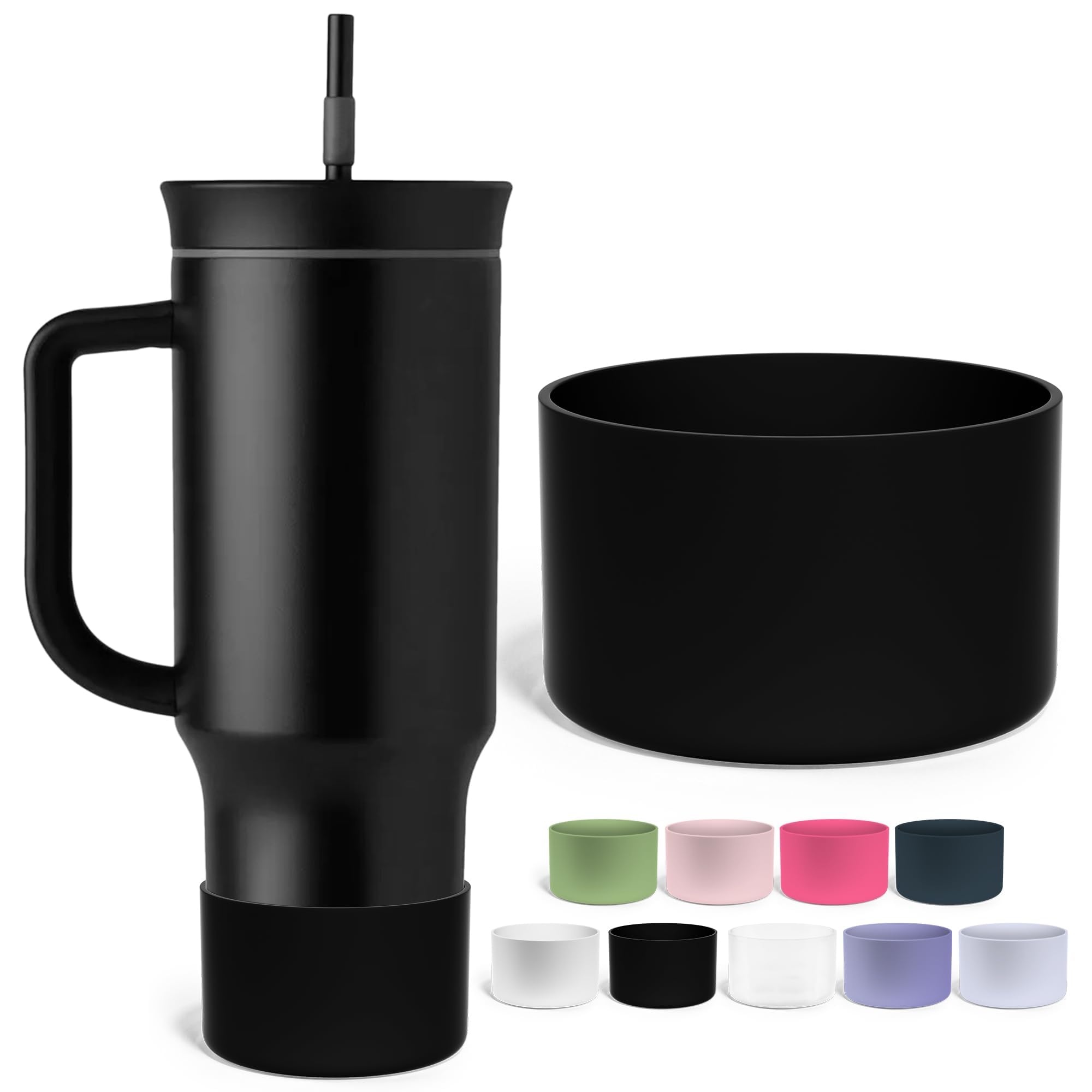 Amazon.com | Jmoe USA Silicone Sleeve for Owala 40oz Tumbler 