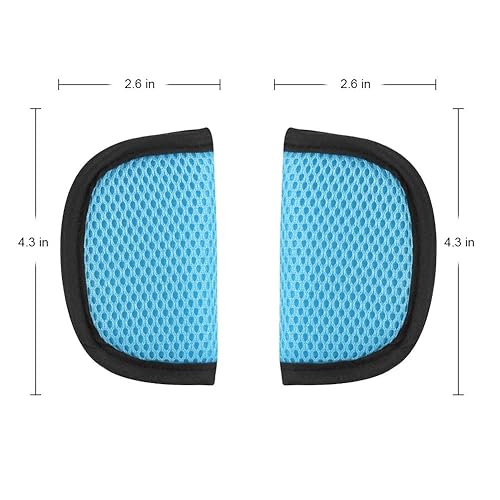 Miniatura 4 de Accmor Correas de asiento de automóvil para bebés y niños, fundas suaves para correas de asiento de automóvil, fundas de cinturón de seguridad para