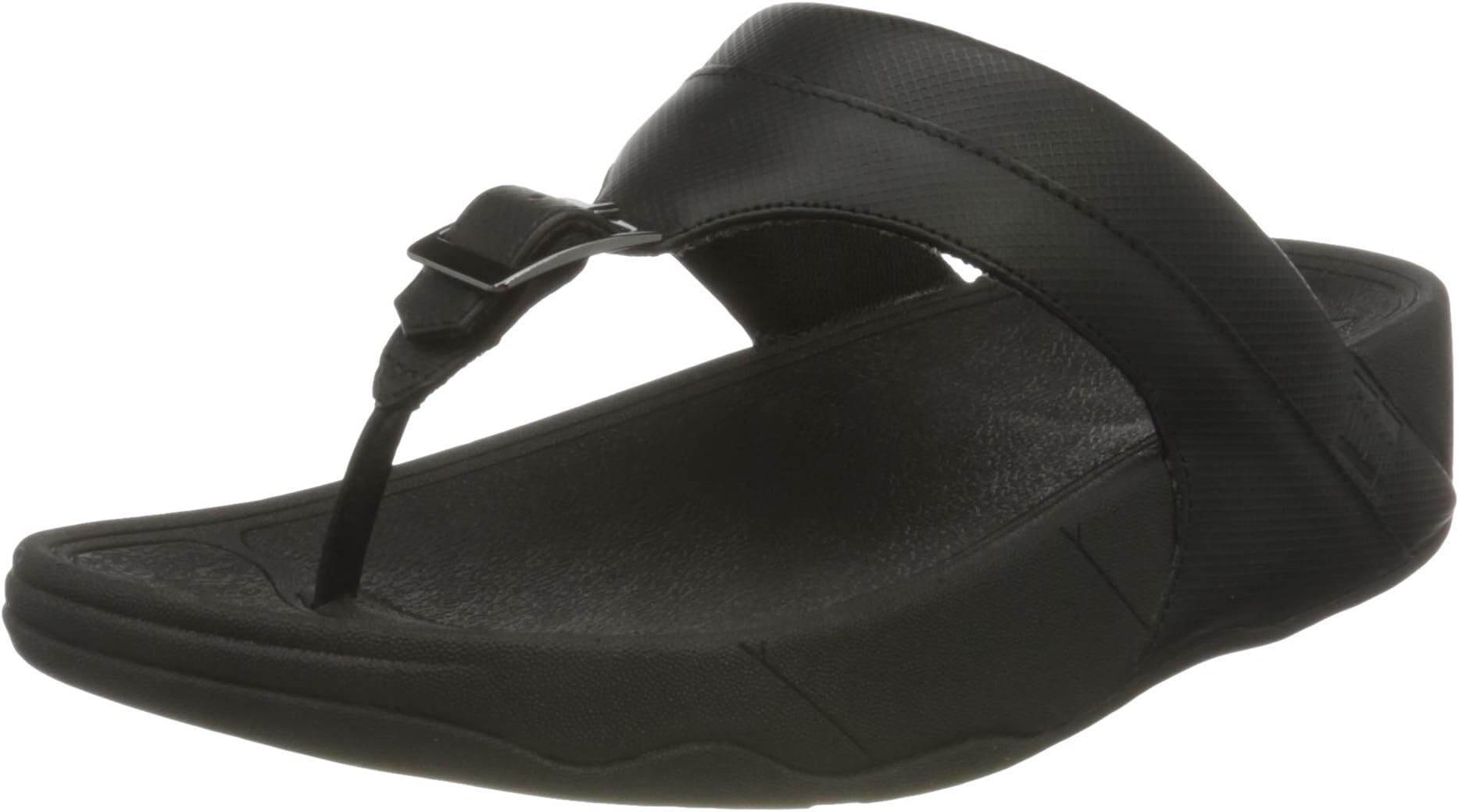 Men's Cameron Embossed Toe-Thongs Flat Sandal