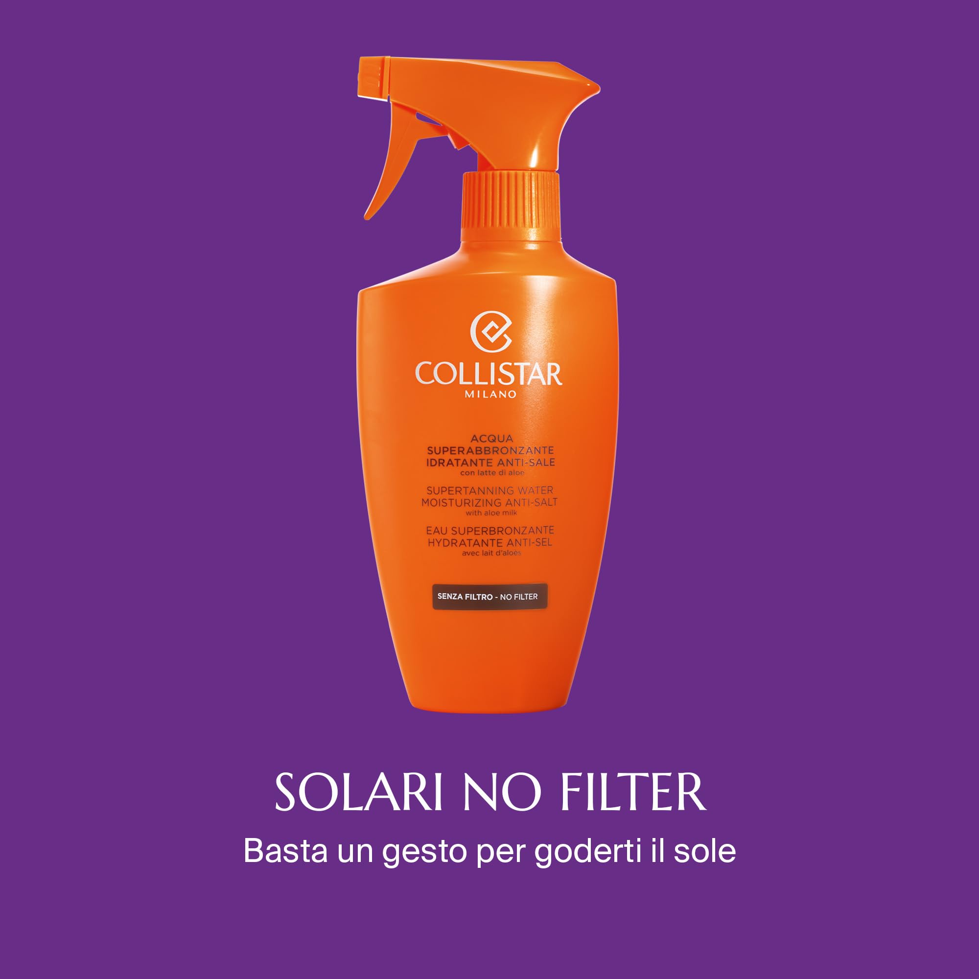 Collistar Acqua Superabbronzante Idratante Anti-Sale, 400 ml