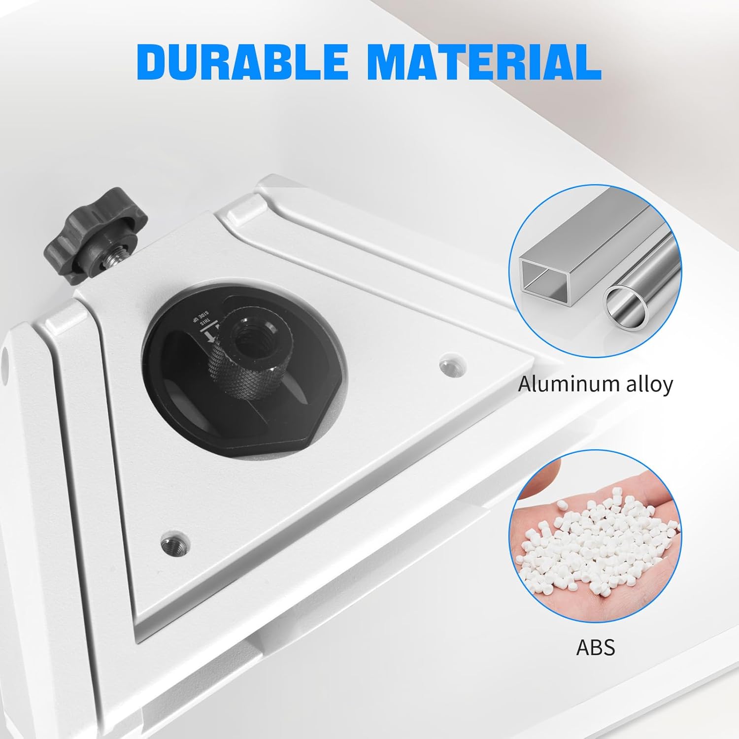 Starlink Mini Multifunctional Bracket，with 1/4 - 20 Threaded Tripod Mount Adapter,Durable Aluminum Alloy and ABS ,Construction,Ideal for Table, Car, and Multiple Scenarios