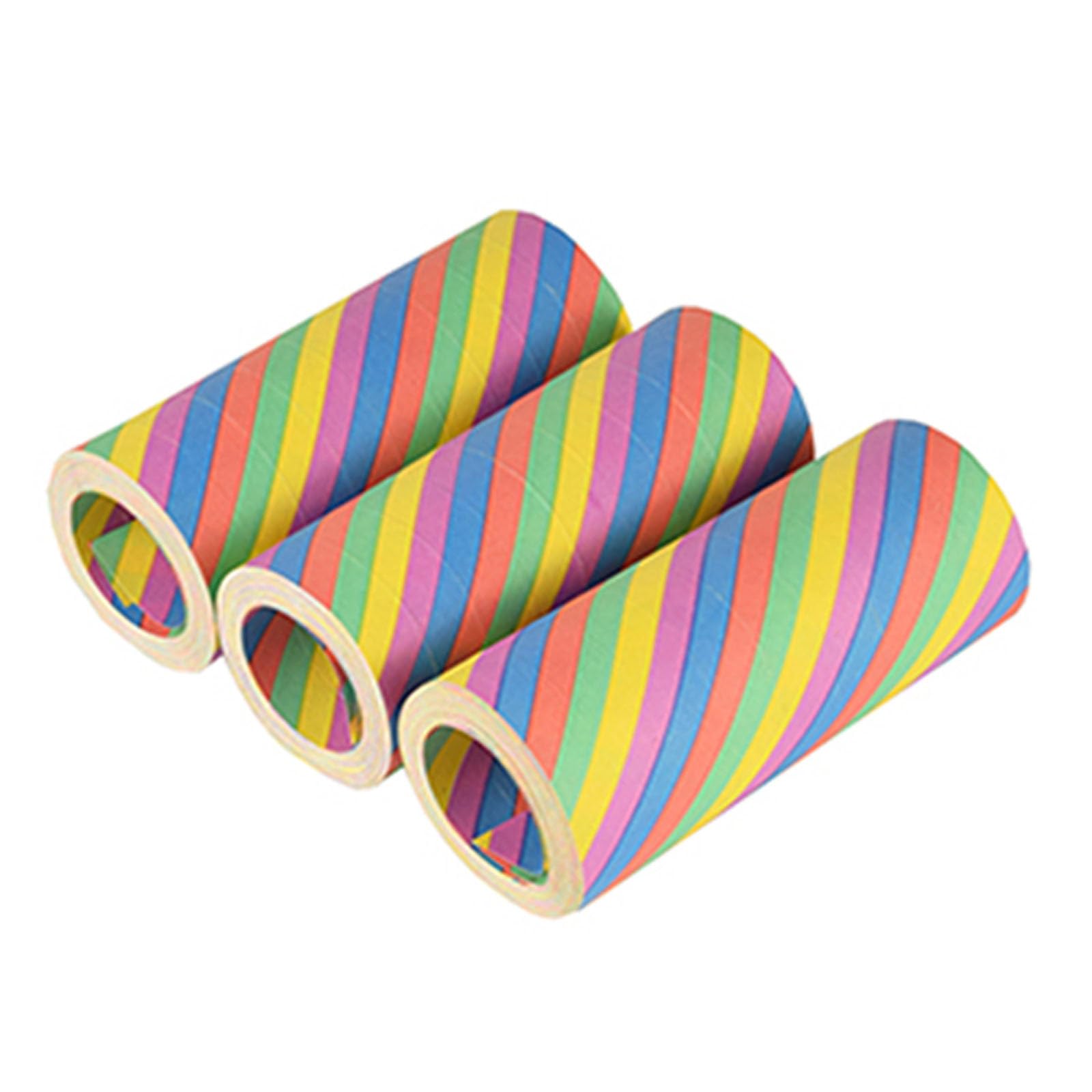 PAPSTAR 1 Karton = 10x3 Riesenluftschlangen 15 m Regenbogen schwer entflammbar 18858