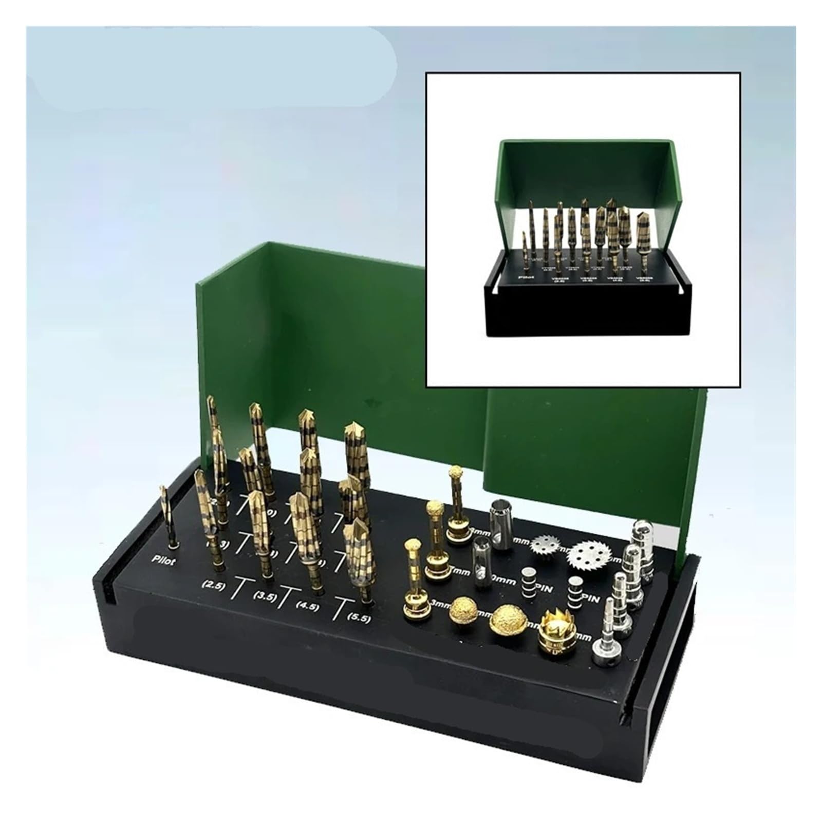 Juego de brocas alta precisión(13PCS)