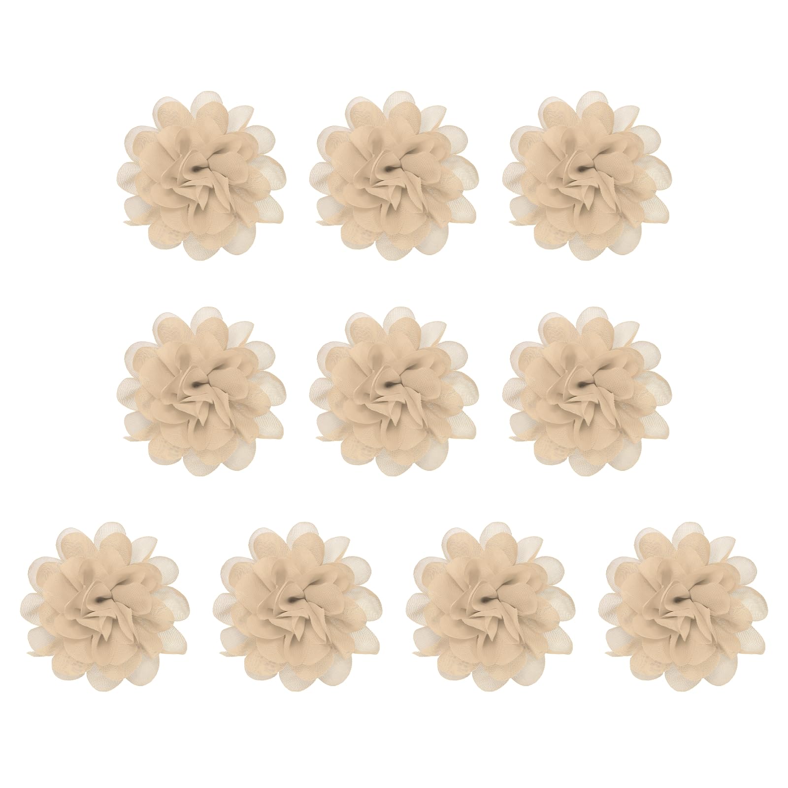 PATIKIL 3.9" Chiffon Flowers