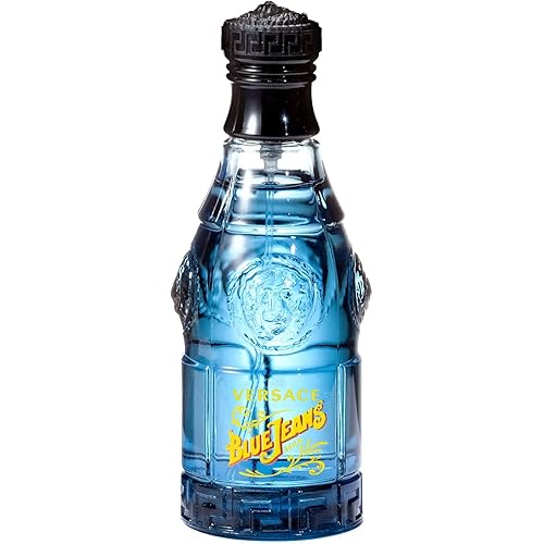 Versace Blue Jeans for Men Eau de Toilette Spray, 2.5 Ounce/75 ml