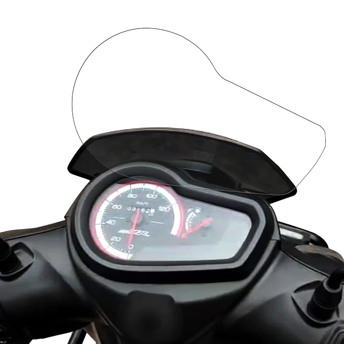 NIKAVI SMSG41 Speedo Meter Screen Protector Scratch Guard Compatible for Yamaha Ray ZR 125(Without button)