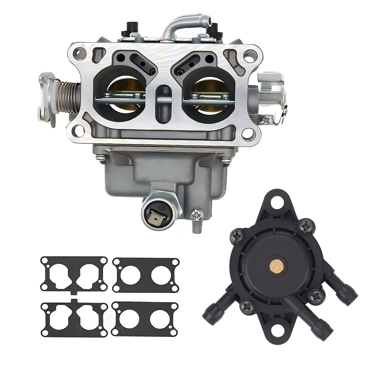 15003-2974 Carburetor with Gaskets for Kawasaki 15003-2972 with fuel pump FD731 engine