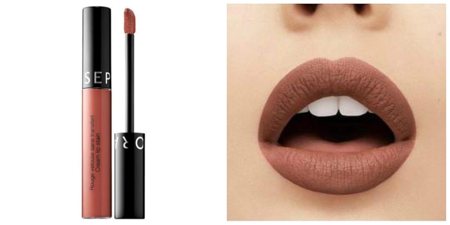 SEPHORA COLLECTION Cream Lip Stain Liquid Lipstick 76 Blaze Of Glory - Image 2