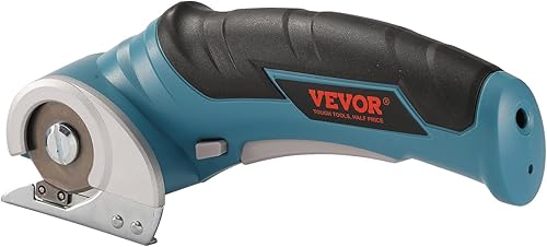 Miniatura 11 de VEVOR Tijeras eléctricas inalámbricas, 3.6 V 2000 mAh, mini cortador eléctrico de tela, hoja afilada SKH9 de 1.6 pulgadas, con hoja de repuesto y