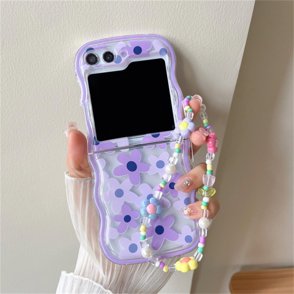 ふりっぷページ Amazon.co.jp: サムスン ZFlip5 漫画フラワーストラップケース