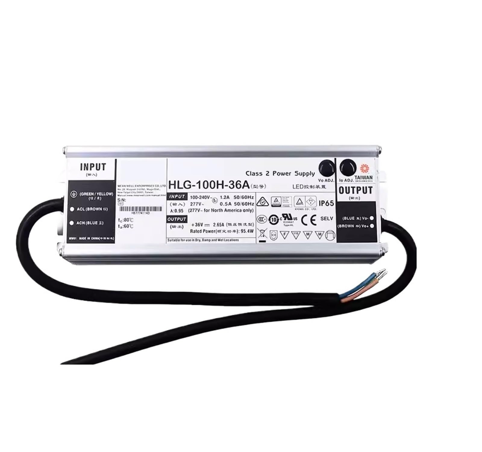 JJKKOZVQF HLG-100H HLG-100H-24 100W
