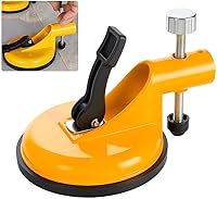 Heavy Duty Aluminum Alloy Floor Gaps Fixer Tool - Suction Cup Tile Leveler for Granite, Marble, Stone Slabs & Countertops