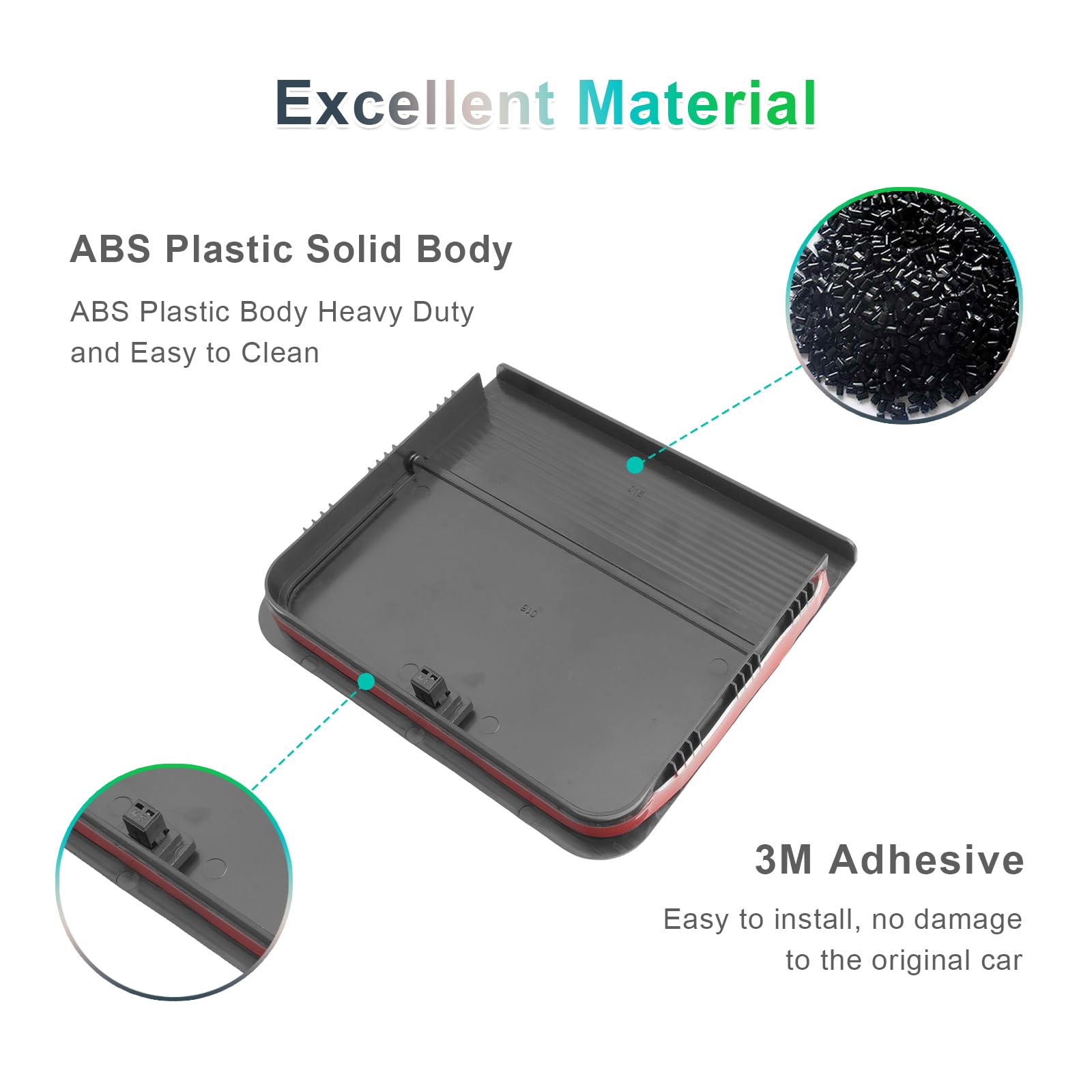 STOIFFFHH Auto Interni Compatibile con Jeep per Wrangler JL per Gladiator JT 2018 2019 2020 2021 2022 2023 2024 Auto Bracciolo Box Blocco Chiave Foro Decorazione Copertura(Carbon Fiber Grain