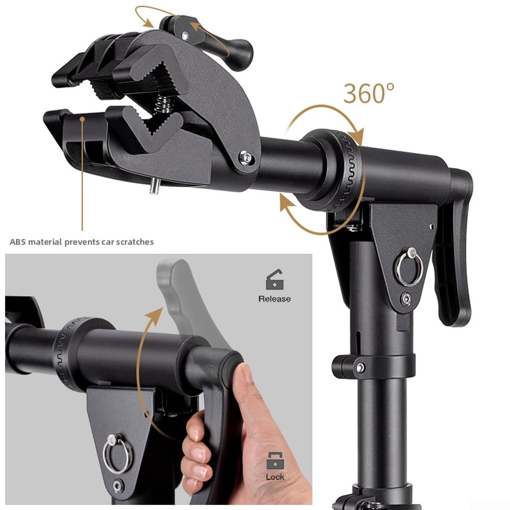 Gdfnmogo Support de réparation de vélo : support d'établi réglable en