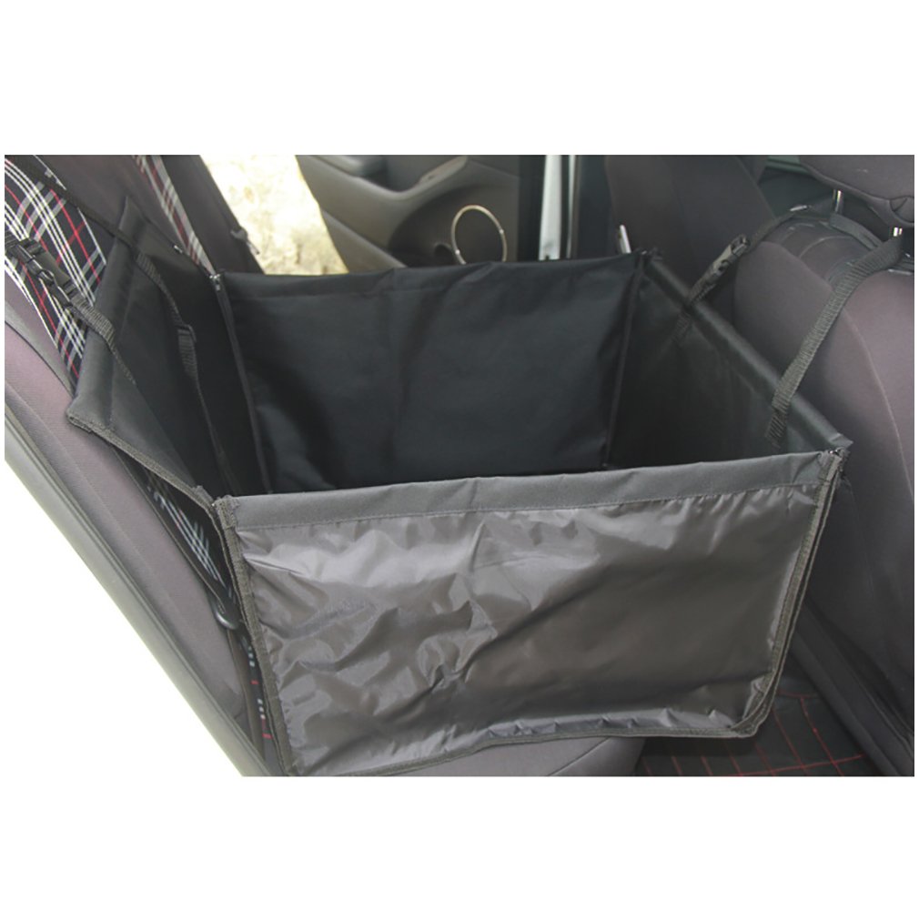 5D Car Rear Single Seat Cover, Black