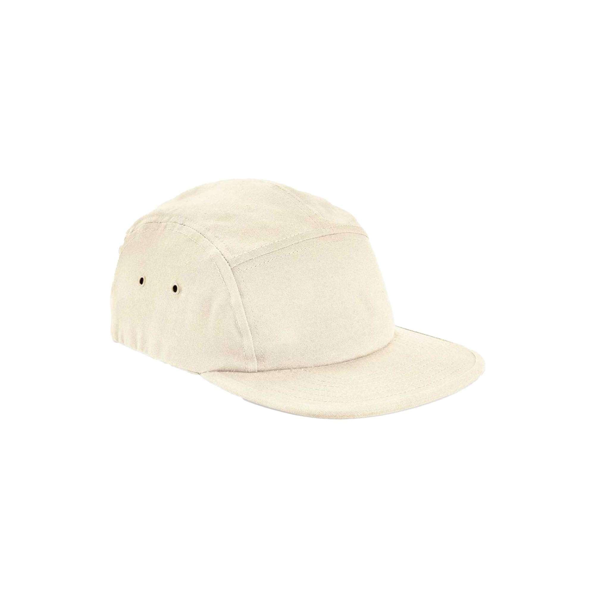 Beechfield® B654 Canvas 5 Panel Camper Cap - Natural
