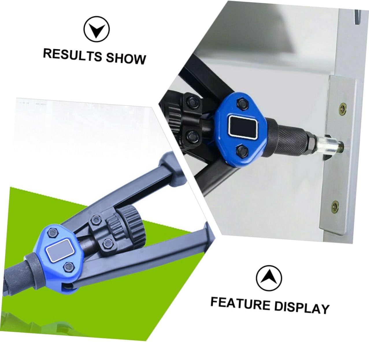 140pcs Manual Rivet Nut Tool Kit with Threaded Nut Setter M3 to 12mm, Portable Hand Riveter Setter for Automotive and Workshop Repair, Plastic Case Included