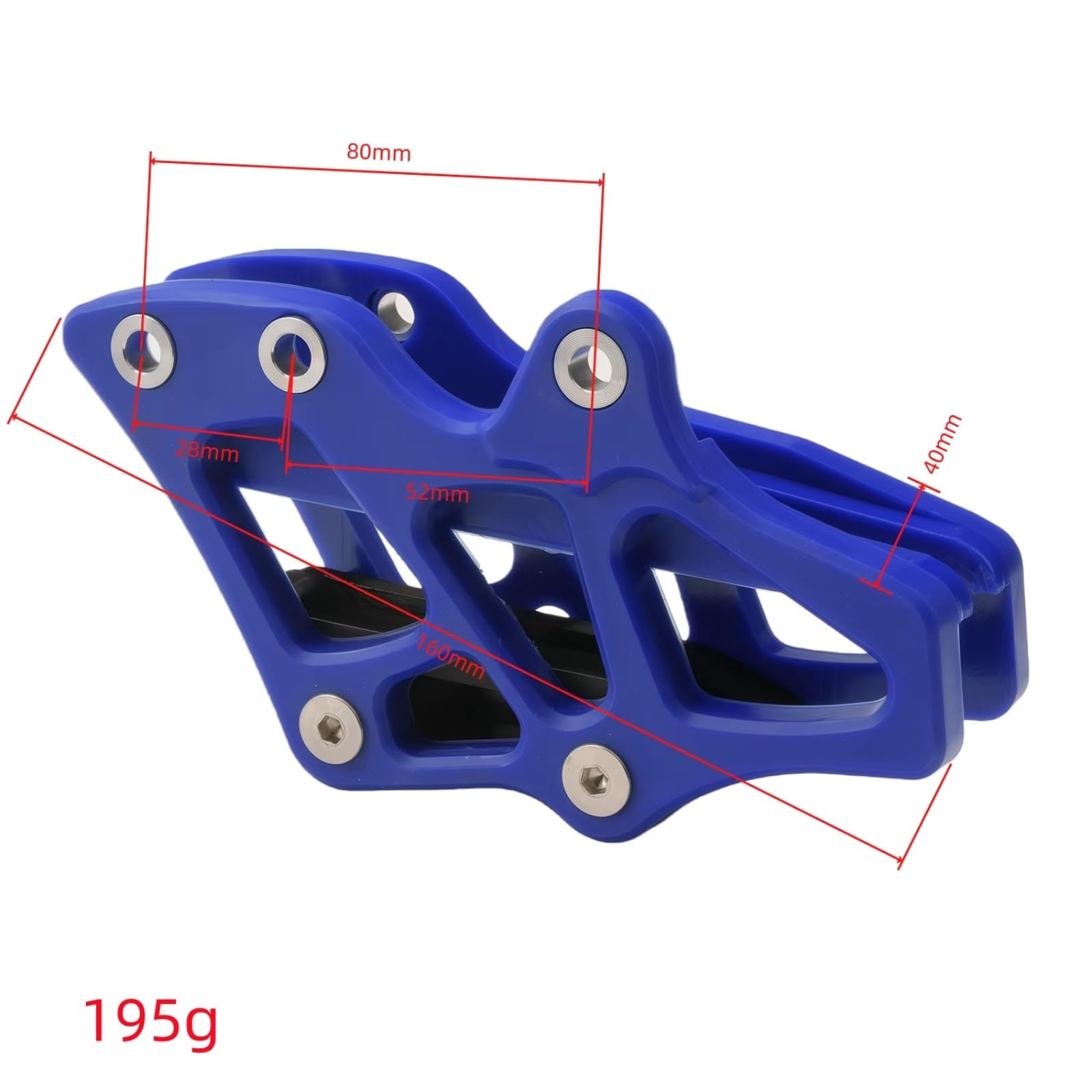 Slitta Catena Moto Guida Alla Catena Motociclo Per Yamaha Per YZ125 Per YZ250 2008-2020 | Componenti di ricambio per accessori per rulli scorrevoli guida catena forcellone per catena moto