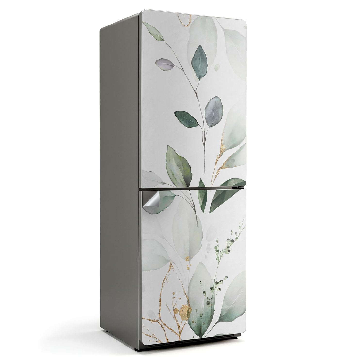 Autocollant de porte frigo 70x190 pour décoration de cuisine nature