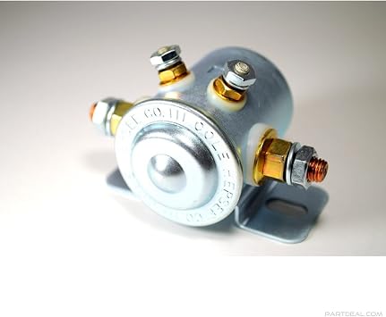 Cole Hersee 24214-BX 24V 71 Continuous Duty Solenoid 4 Stud