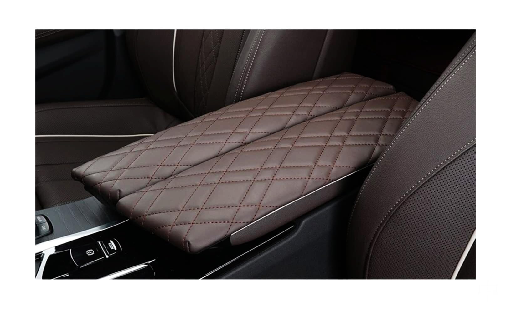 NVCPHGEDEK Car Armrest Storage Box For 5 For Series G30 G38 2018-2022 Armrest Storage For Box Cover LHD