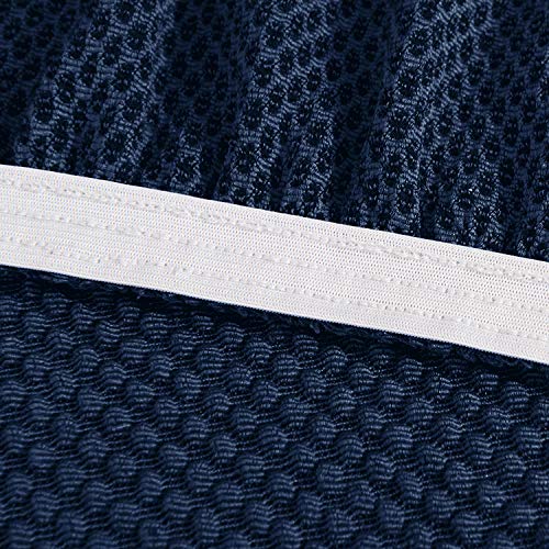 Corn Fleece Stretch Recliner Slipcover 1-Piece Royal Blue Sofa Cover With Elastic Band And Side Pocket Machine Washable Furniture Protector Chair Cover For Kids Pet (Royal Blue) #TOP3