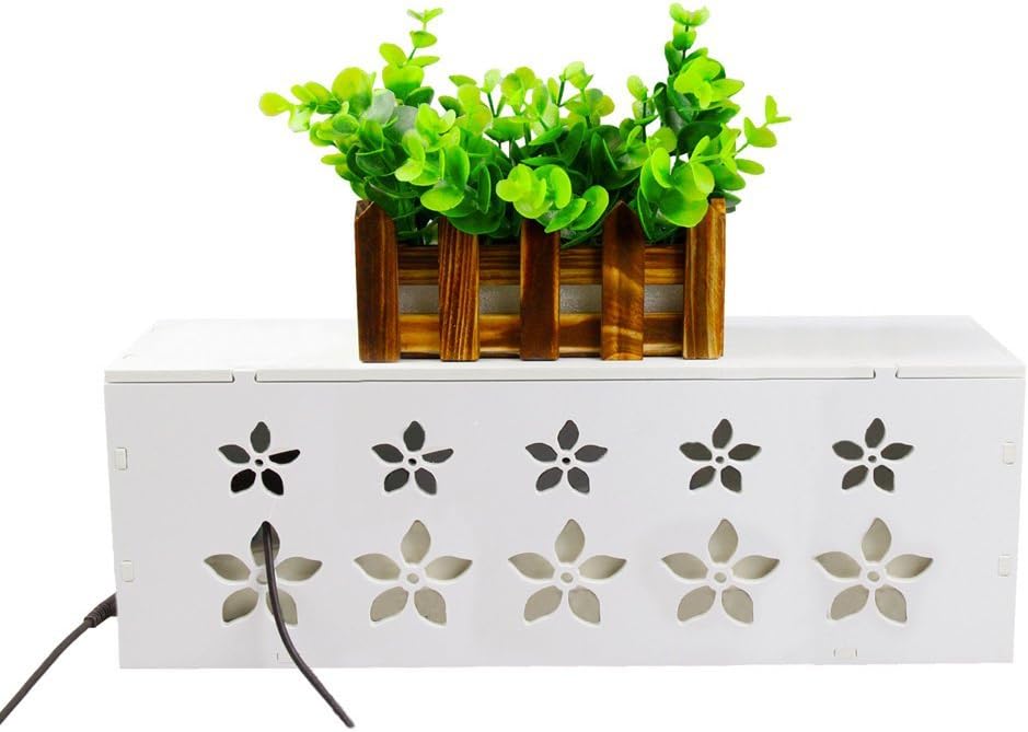 Koenaston Home Safety Outlet Power Strip Container Storage Box Organizer (Medium)