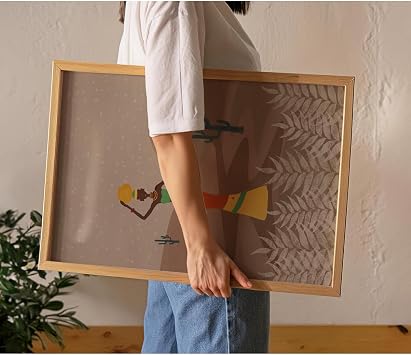 Fark Tanıtım Boho Style Çerçevesiz Poster, Modern Dekoratif Çerçevesiz Poster, Tablo, BohoStyle-6, 50 x 70