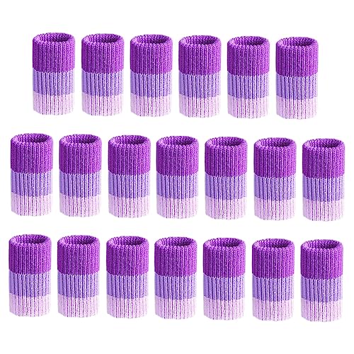 COSMEVIVI Breathable Sports Finger Sleeves 20pcs Set Finger Protectors for Basketball Universal Fit for Activities