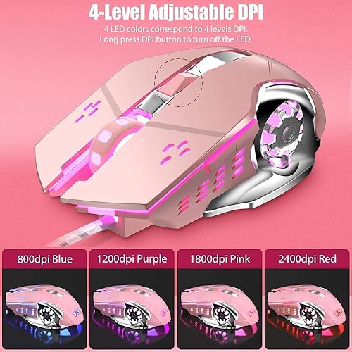 Miniatura 5 de Juego de reposamuñecas para teclado y mouse para juegos, teclado mecánico retro punk, reposamanos de espuma viscoelástica, mouse para juegos y