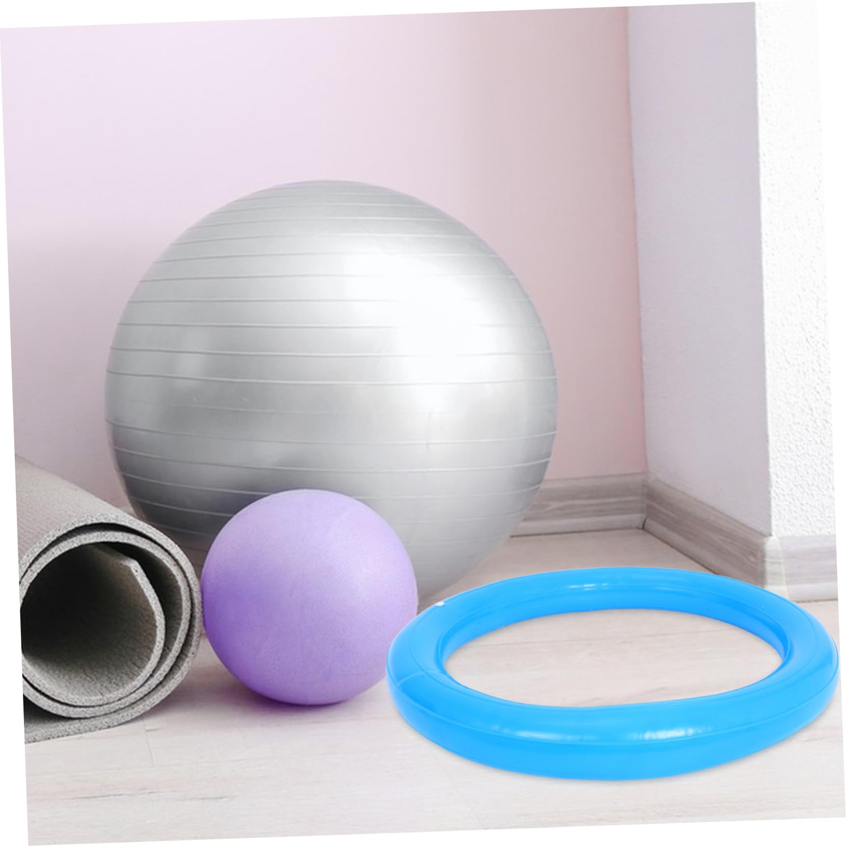 TOYANDONA Base per Yoga in PVC Antiscivolo Resistente per Palestra Casa Stabilità Esercizi Multifunzione