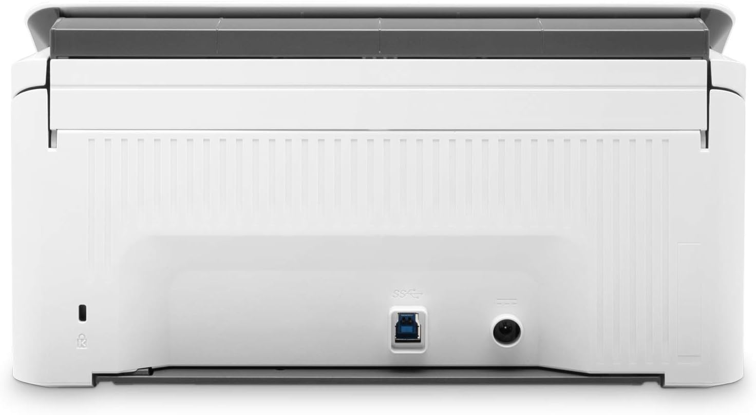 HP Scanjet Pro 2000 s2 Sheet-Feed Scanner (6FW06A), Light Grey, Small (Renewed)