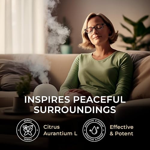 Vista 104 de Aceite esencial, 100 % puro, grado terapéutico para aromaterapia, cuidado de la piel y cabello, para difusores, 10 ml.