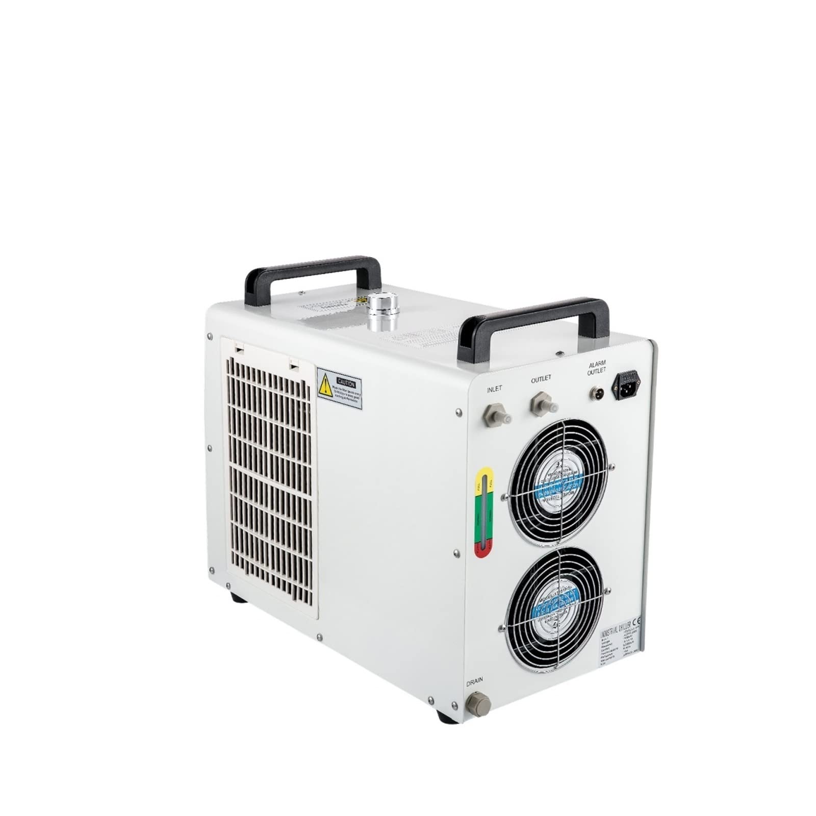 Industrial Refrigerated Water Chiller CW-5200DG for 130/150W CO2 Tube, CO2 Glass Tube Chiller with Precise Thermostat, 6L Cooling Tank(CW-5200 Pro)