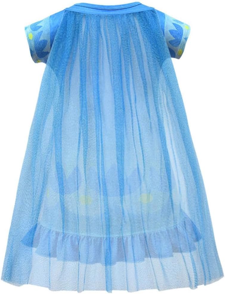 Dressy Daisy Toddler Little Girls Pink Princess Halloween Costume Birthday Party Dress Up Outfit Set with Cape and Wig - Image 2