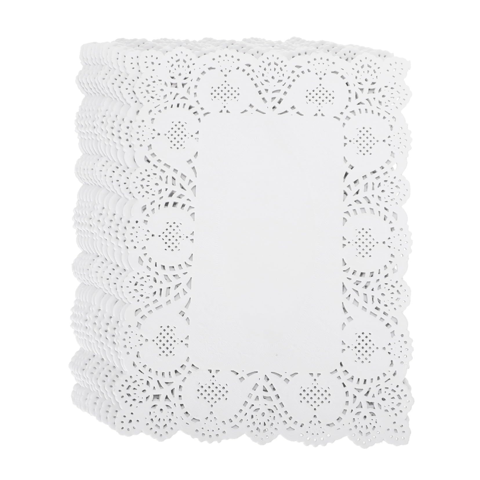 Napperon papier dentelle blanc anniversaire et decoration table mariage