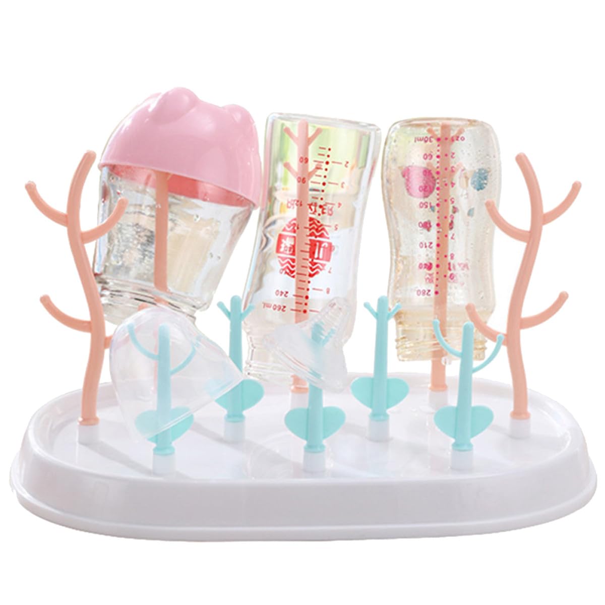 Scalaborraccia Multiforme a Rami per Biberon, Organizer Pp con Coperchio