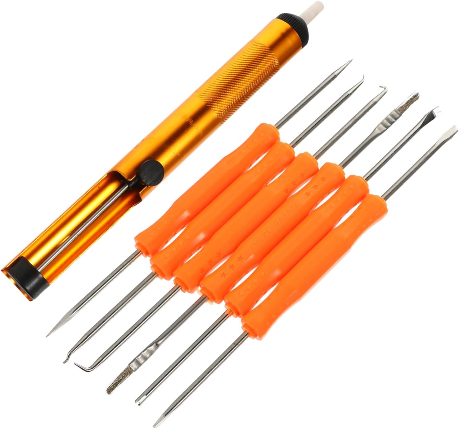 18pcs Soldering Assist Tools with Double-sided Desoldering Wick for Electronics Pcb Maintenance and Component Removal Versatile Soldering Kit