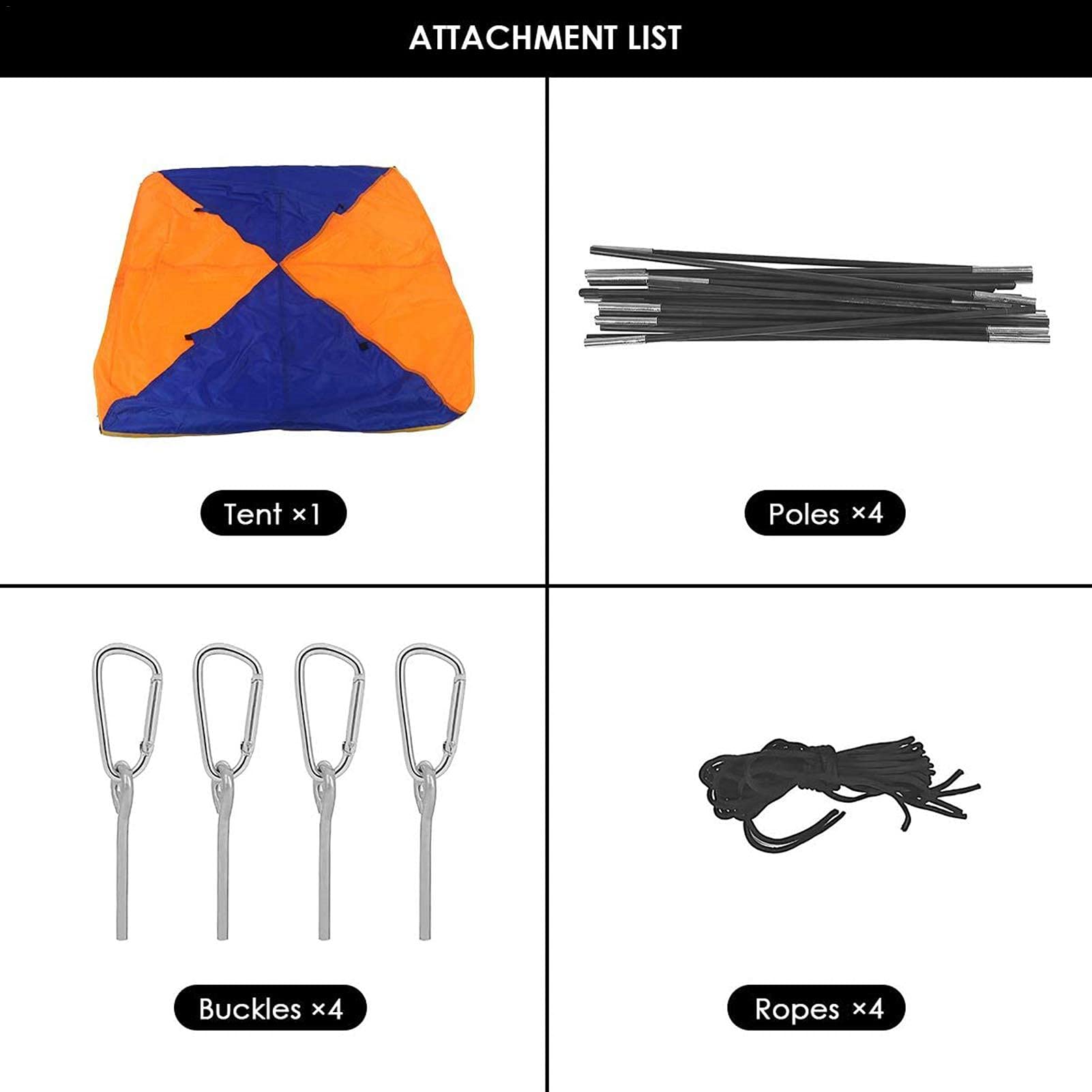 Tienda de campaña para barcos inflables, impermeable, bote de goma, toldo plegable para 4 personas, sombrilla para barco hinchable, sombrilla de vela, toldo de techo, cubierta superior para pesca