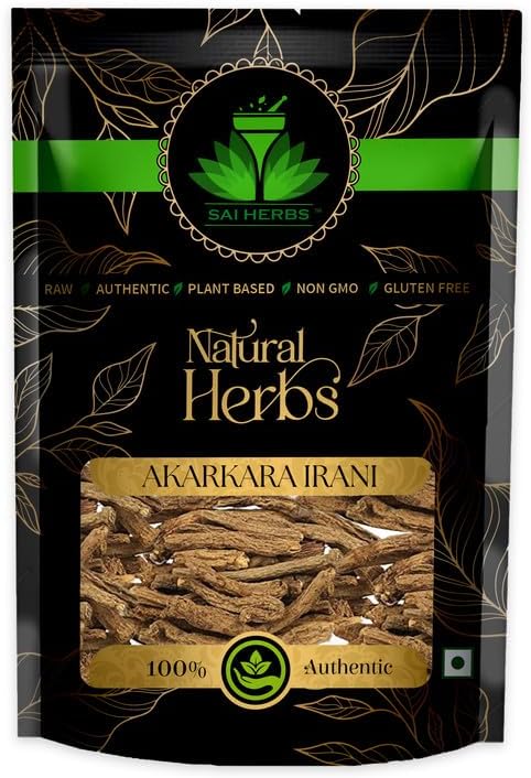 Akarkara Original- Akarkara Asli - Anacyclus Pyrethrum - Pellitory Root - Pure & Natural (500 Grams)
