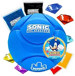 Bola Quebra Cabeça Sonic Gelele Com Slime E Esmeralda Do Caos