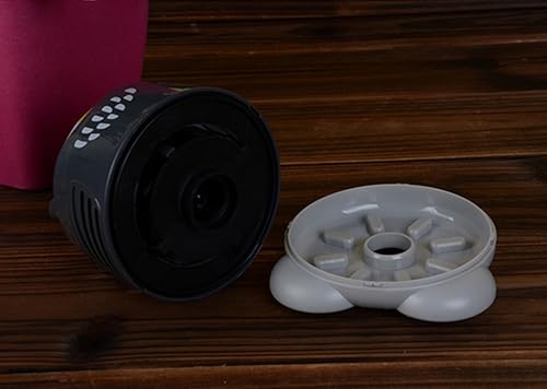 Miniatura 5 de VESIPA - Mini mesa de búho portátil de dibujos animados para aspirador de polvo de mesa de limpieza de teclado, barredora de polvo para oficina en