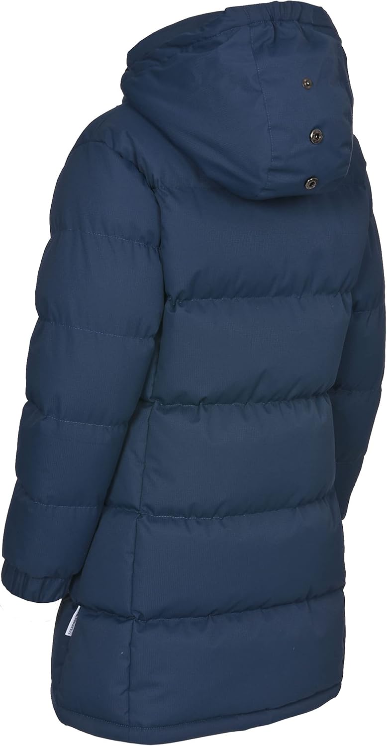 Trespass Girl's Tiffy Waterproof Jacket 8 Blue
