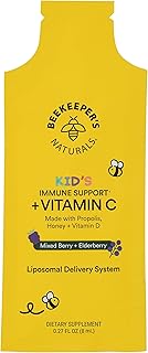 Beekeepers Naturals Kids Propolis + VIT C Liposomal SGL, 0.27 FZ