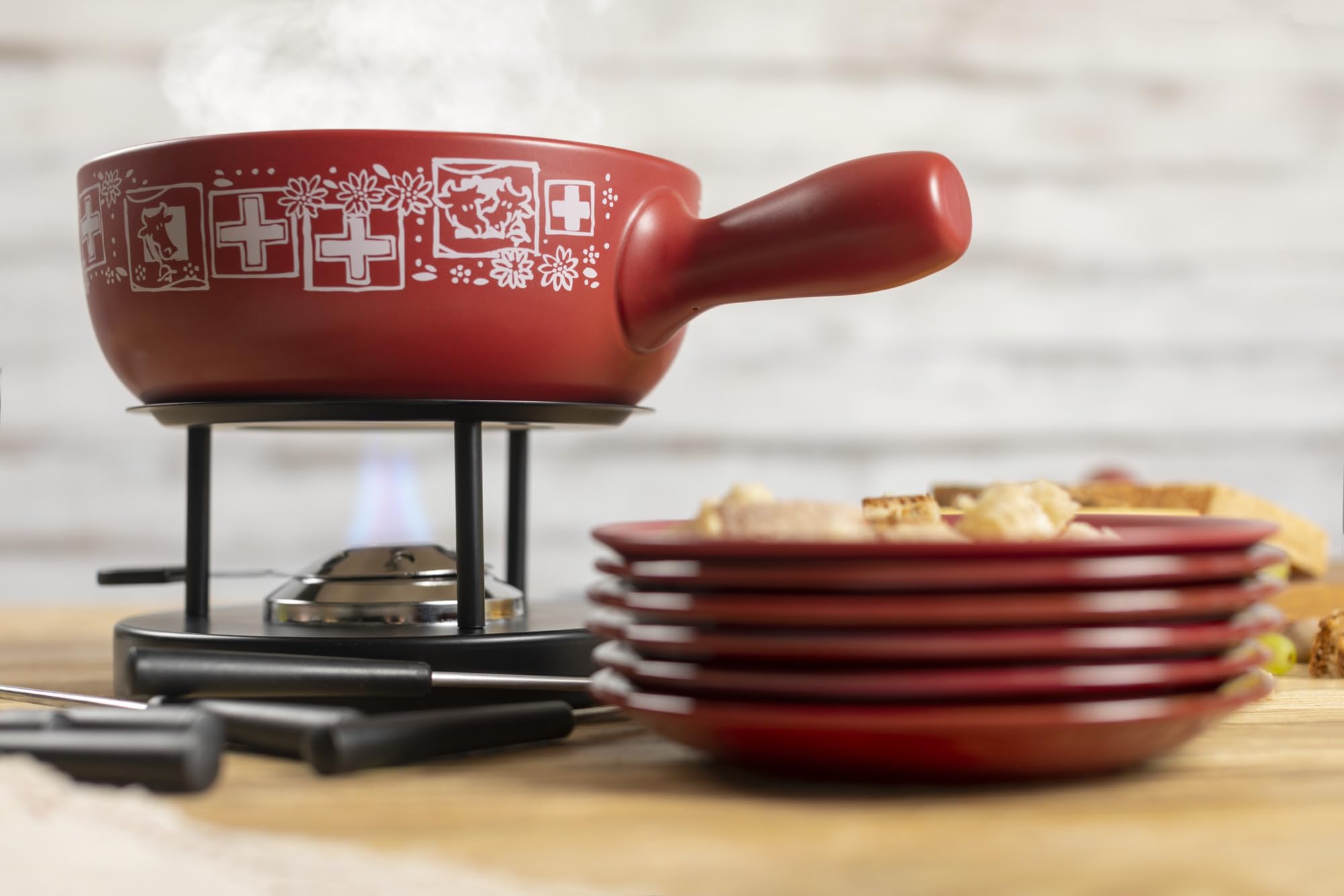 KUHN RIKON 32310 Fonduta di Formaggio, Argilla