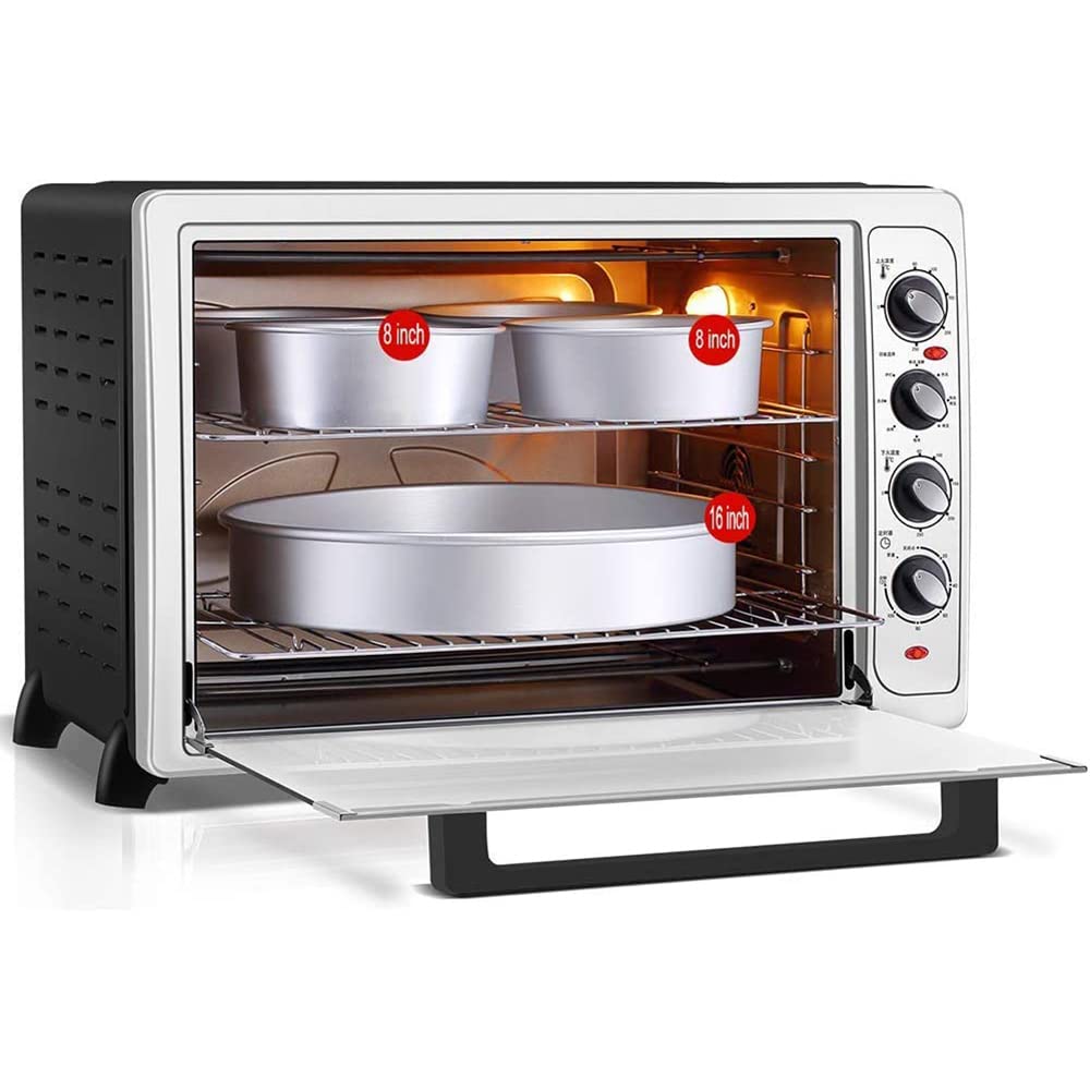 100L large capacity domestic oven, 8 bottom tube multiple heating, fermentation function, 120 minutes timing function, professional kitchen oven