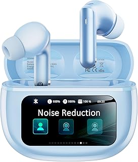 Wireless Earbuds, Ear Buds Active Noise Cancelling with Charging Case, 6.0 Bluetooth Earbuds with AI Clear Calls, 40H Playtime for Sports & Working, Stereo Sound Headphones for iPhone/Android/iPad