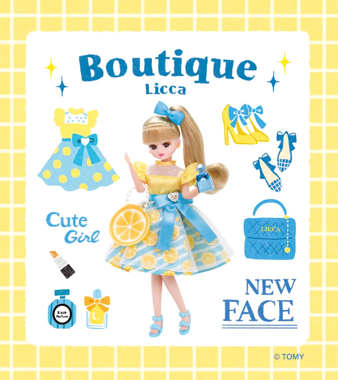 Amazon.co.jp: 古川紙工 リカちゃん メモパッド oshigoto Licca