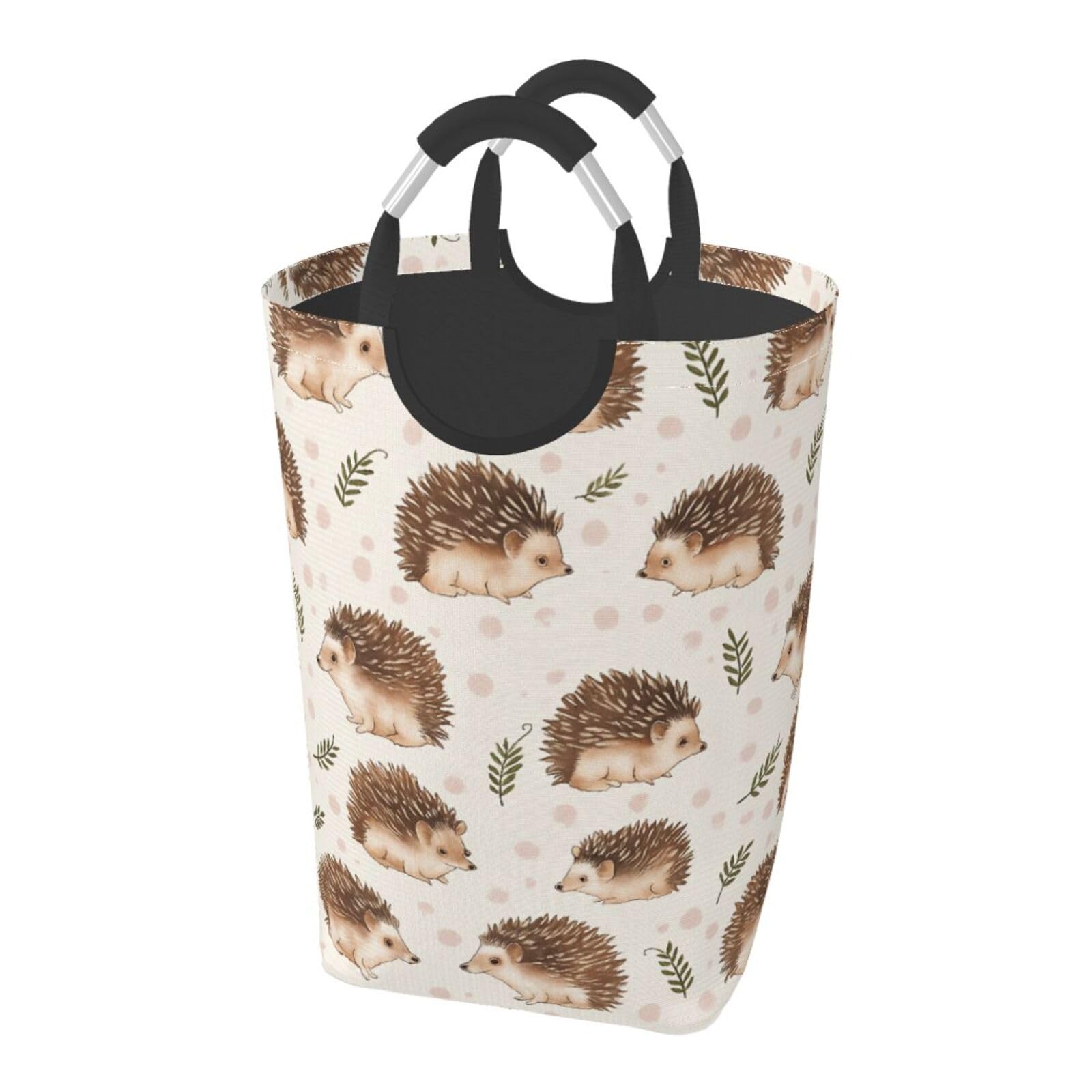 Panier à linge pliable imperméable gain de place motif hérisson pour chambre